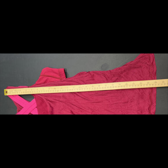 Lululemon Tank Top Bra Red Pink Luxury Designer Athletic Lounge Preppy 6 - Picture 6 of 15